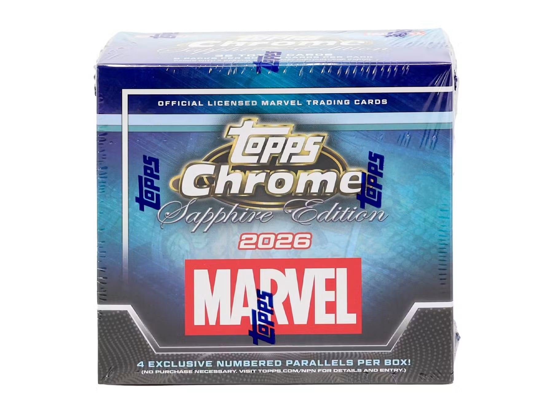 2026 Topps Chrome Marvel Comics Sapphire Trading Cards LV