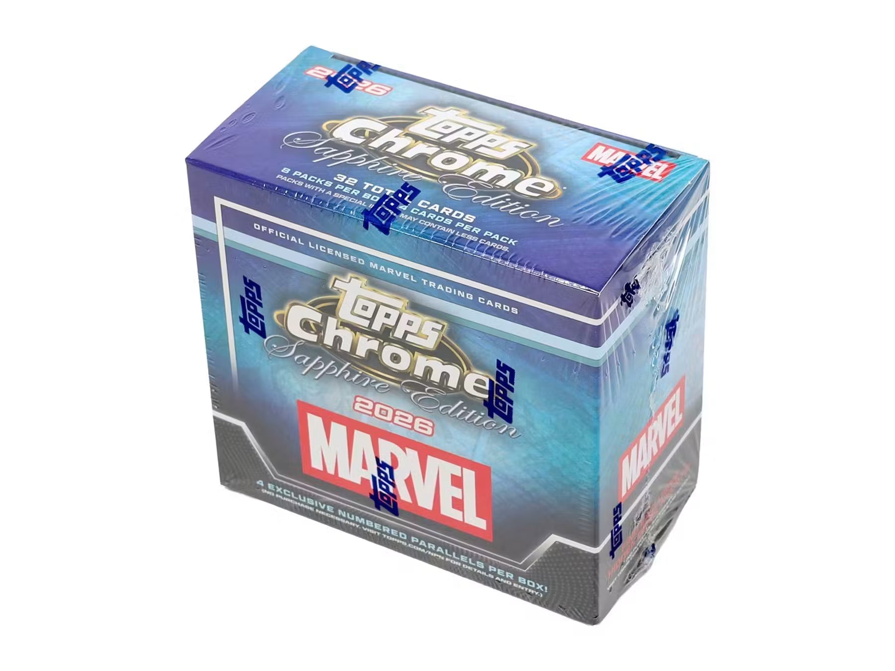 2026 Topps Chrome Marvel Comics Sapphire Trading Cards LV