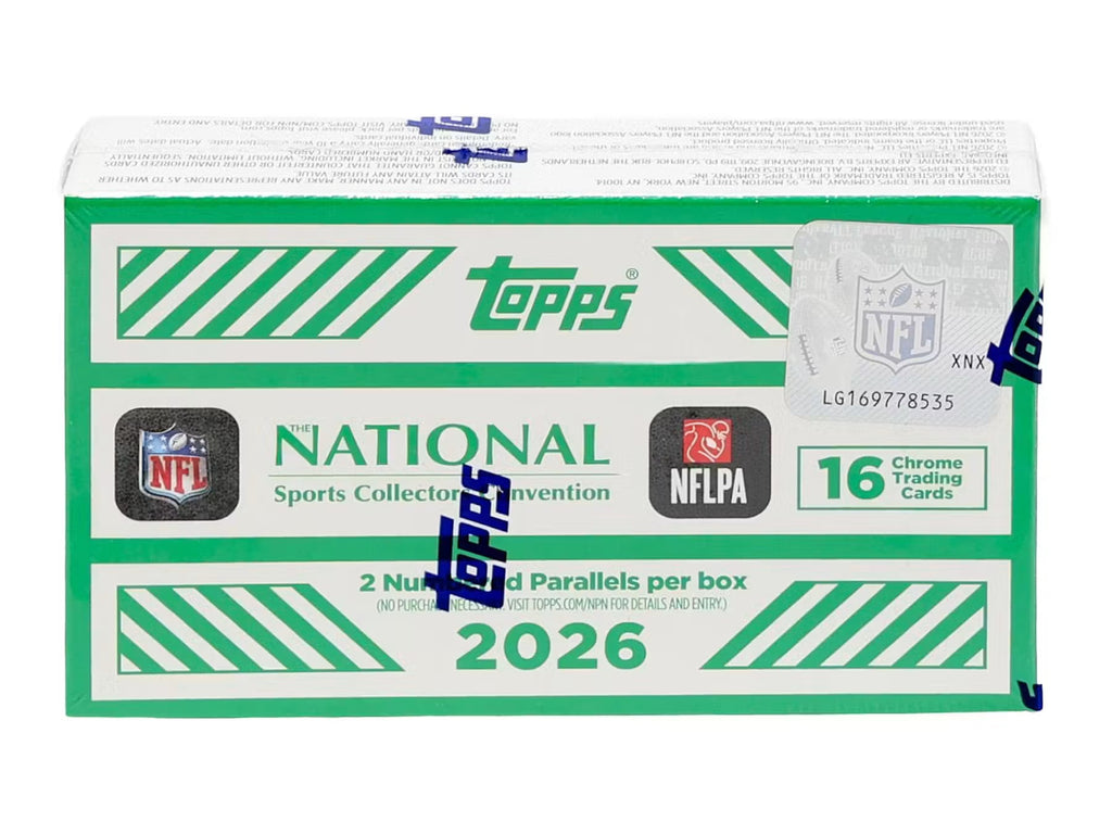2026 Topps NFL National Convention Exclusive Box Trading Cards LV