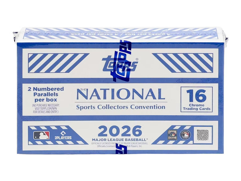 2026 Topps MLB National Convention Exclusive Box Trading Cards LV