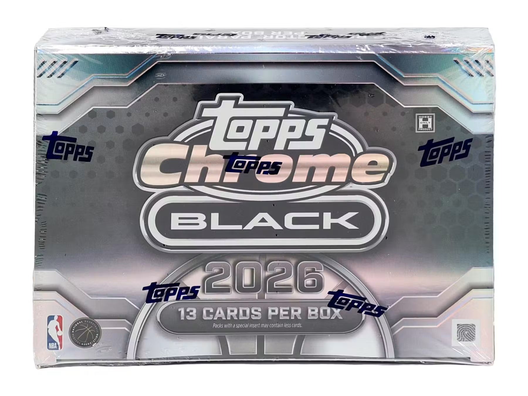 2025-26 Topps Chrome Black Basketball Hobby Trading Cards LV