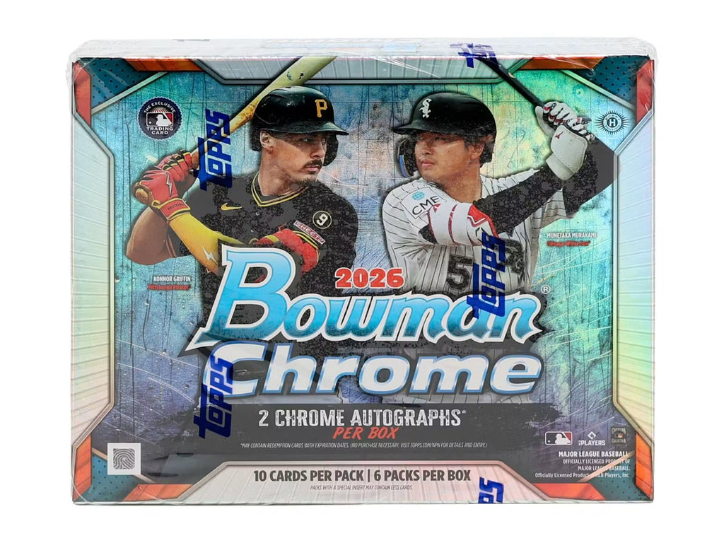 2026 Topps Bowman Chrome Baseball Hobby Trading Cards LV