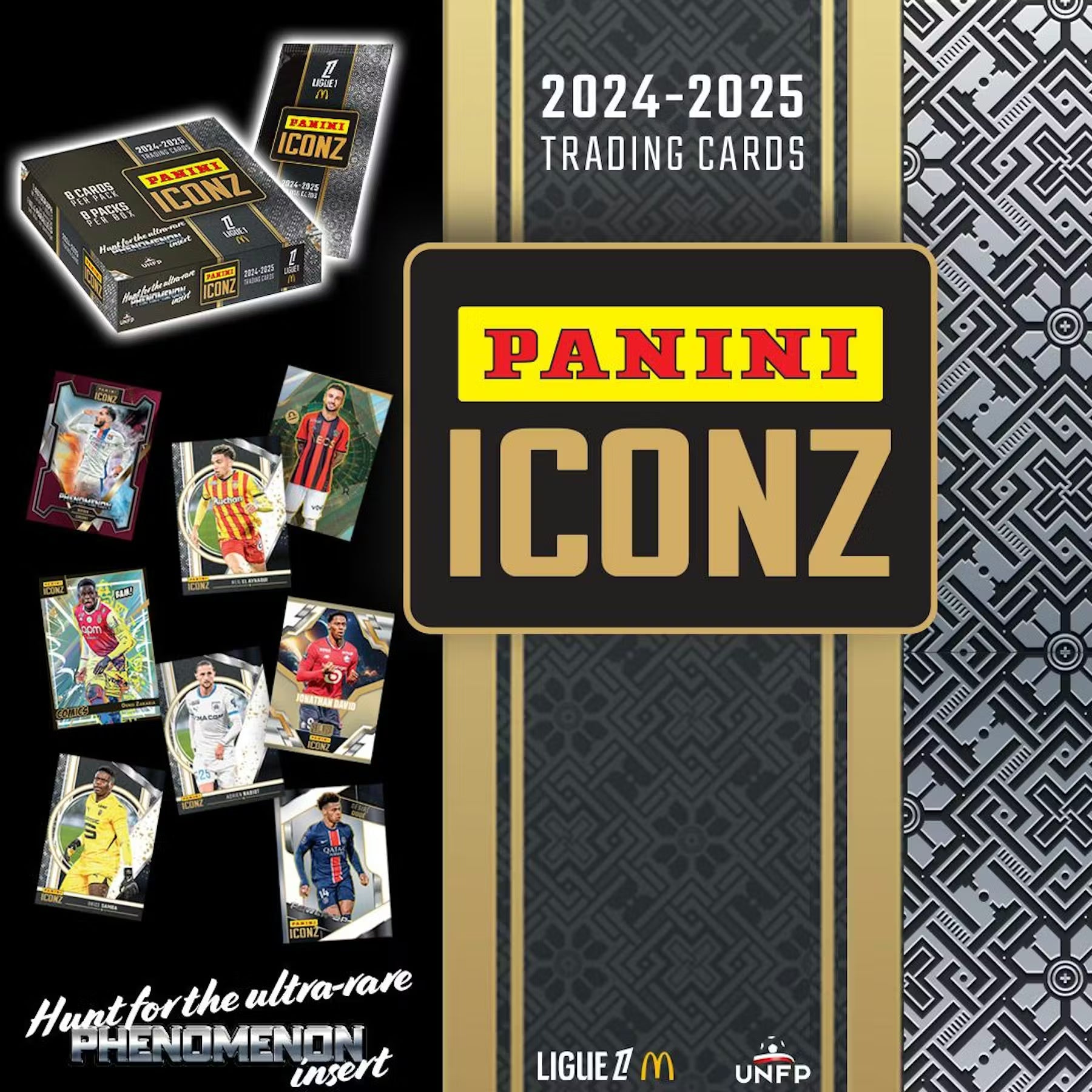 2024-25 Panini Iconz Ligue 1 Soccer Hobby Trading Cards LV