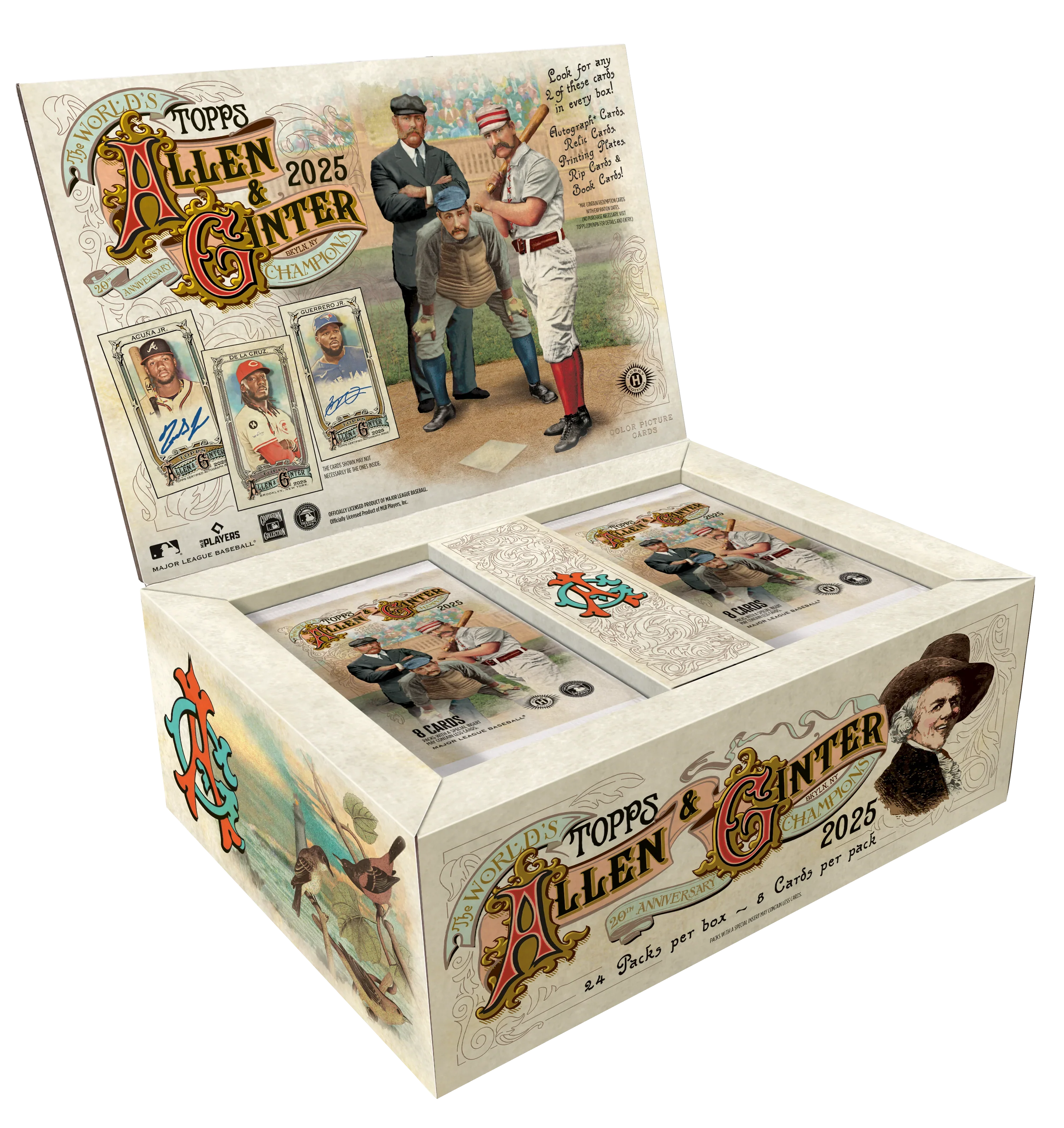 2025 Topps Allen and Ginter Baseball Hobby Trading Cards LV