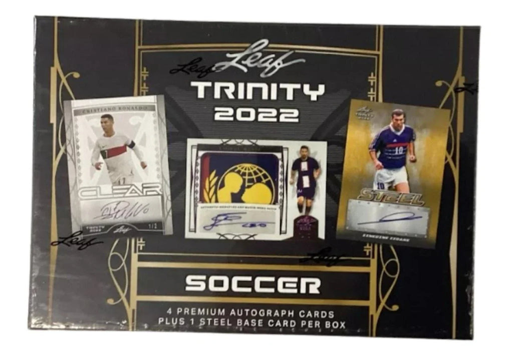 2022 Leaf Trinity Soccer Hobby Trading Cards LV