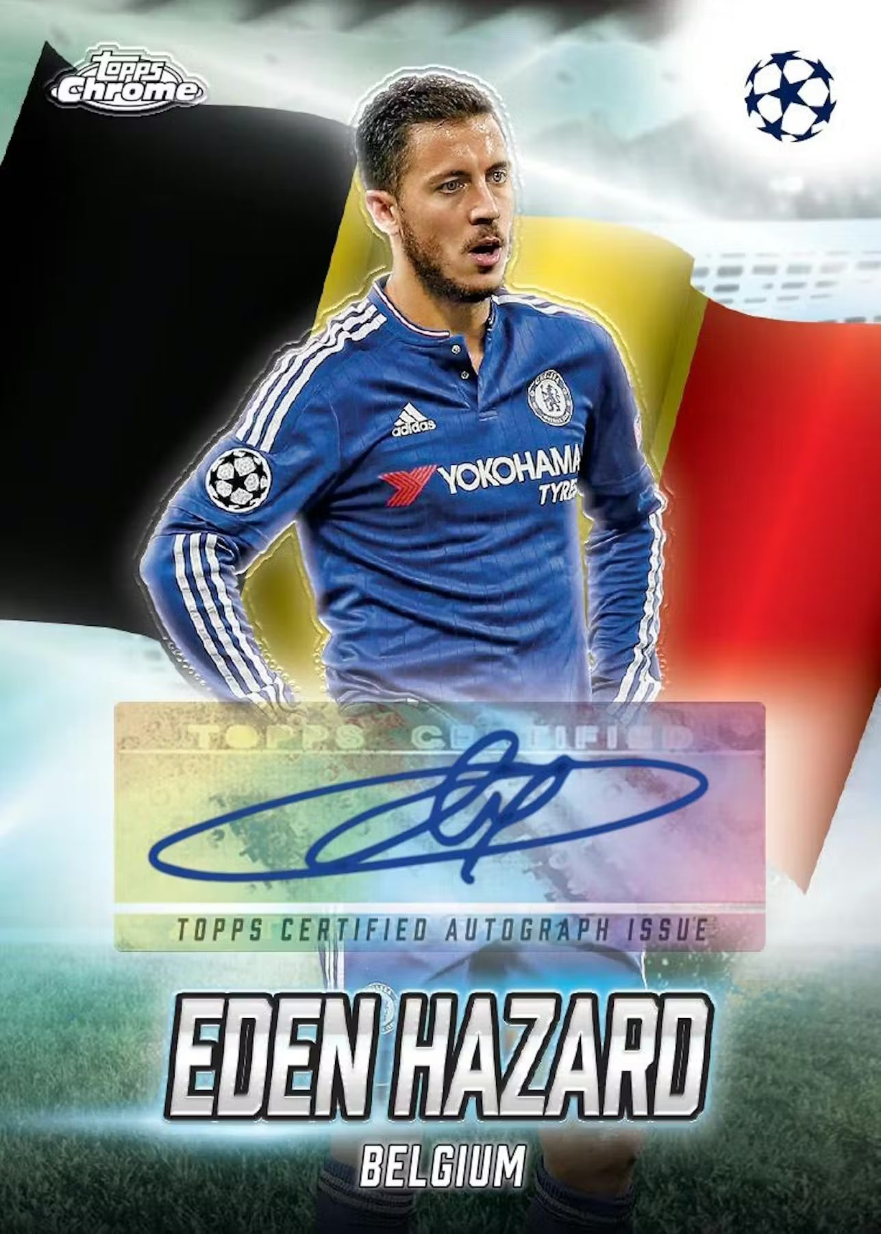 2024-25 Topps Chrome UEFA Club Competitions Soccer Blaster Trading Cards LV
