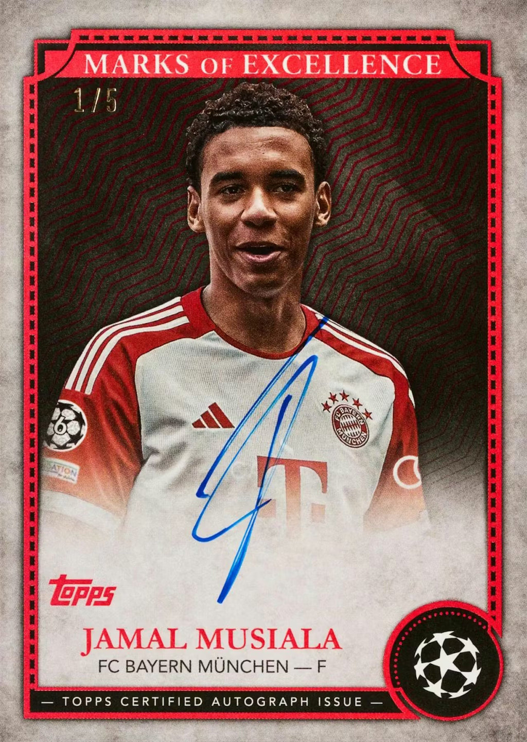 2024-25 Topps Chrome UEFA Club Competitions Soccer Blaster Trading Cards LV