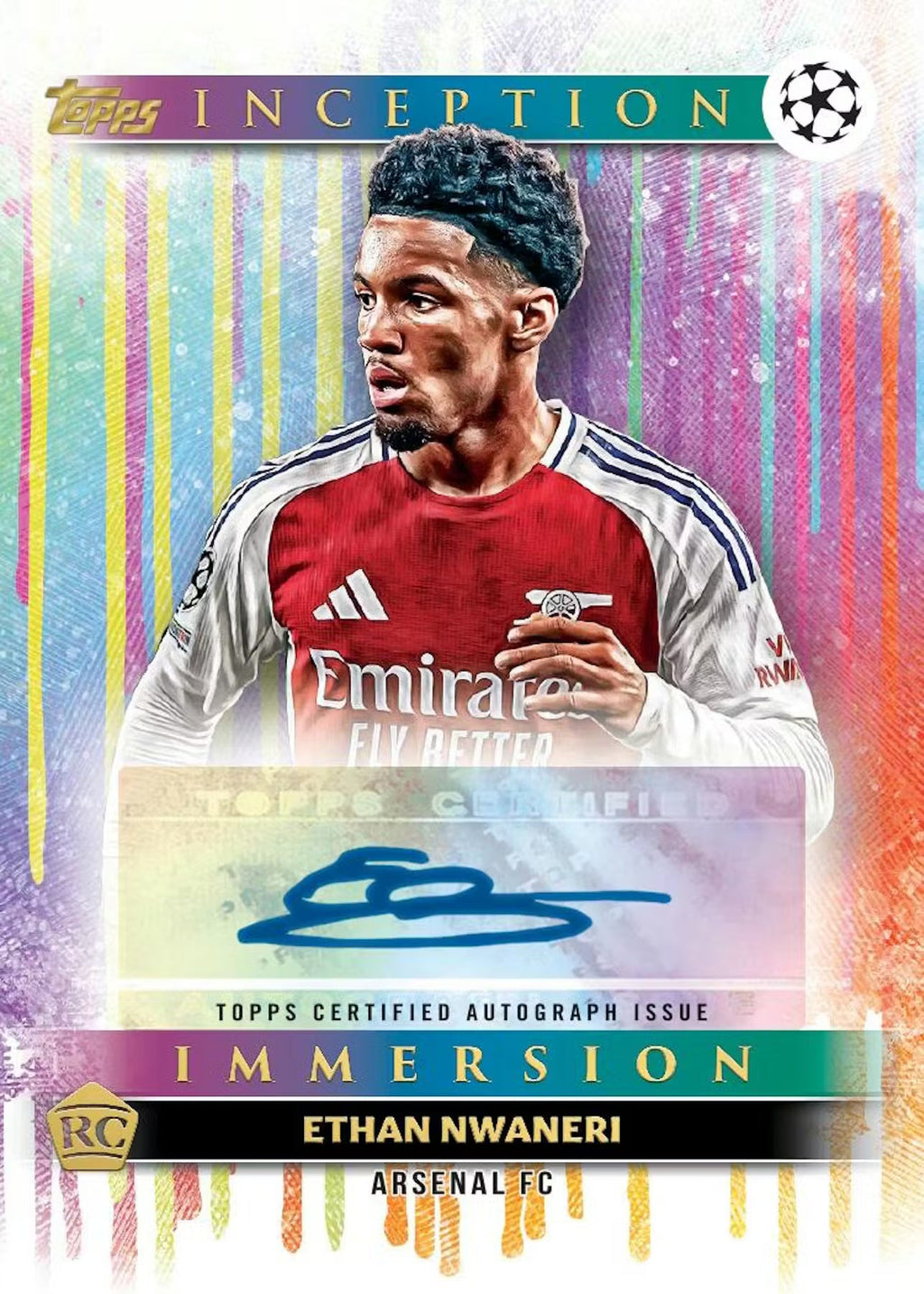 2024-25 Topps Inception Soccer UEFA Club Competitions Trading Cards LV