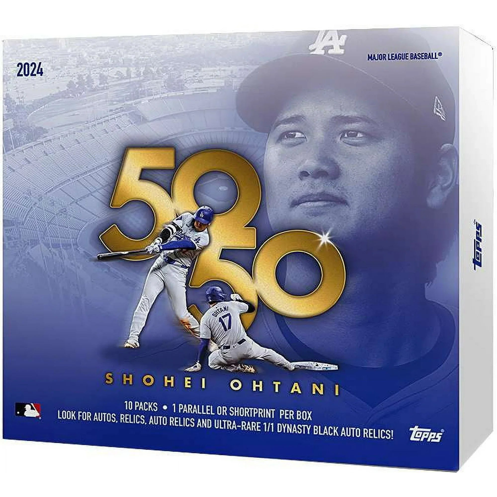 2024 Topps 50/50 Shohei Ohtani Baseball Trading Cards LV