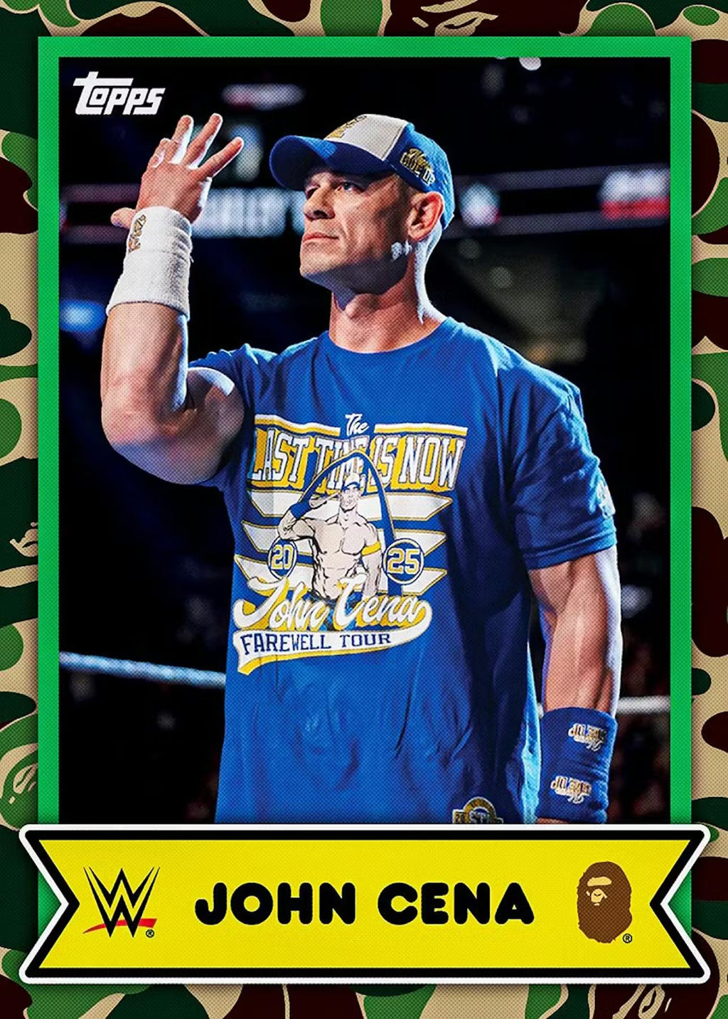 2025 Topps WWE x BAPE Wrestling Trading Cards LV