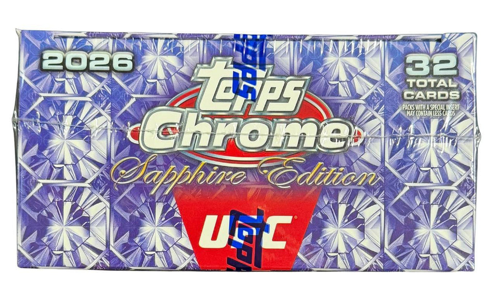 2026 Topps Chrome UFC Sapphire Edition Trading Cards LV