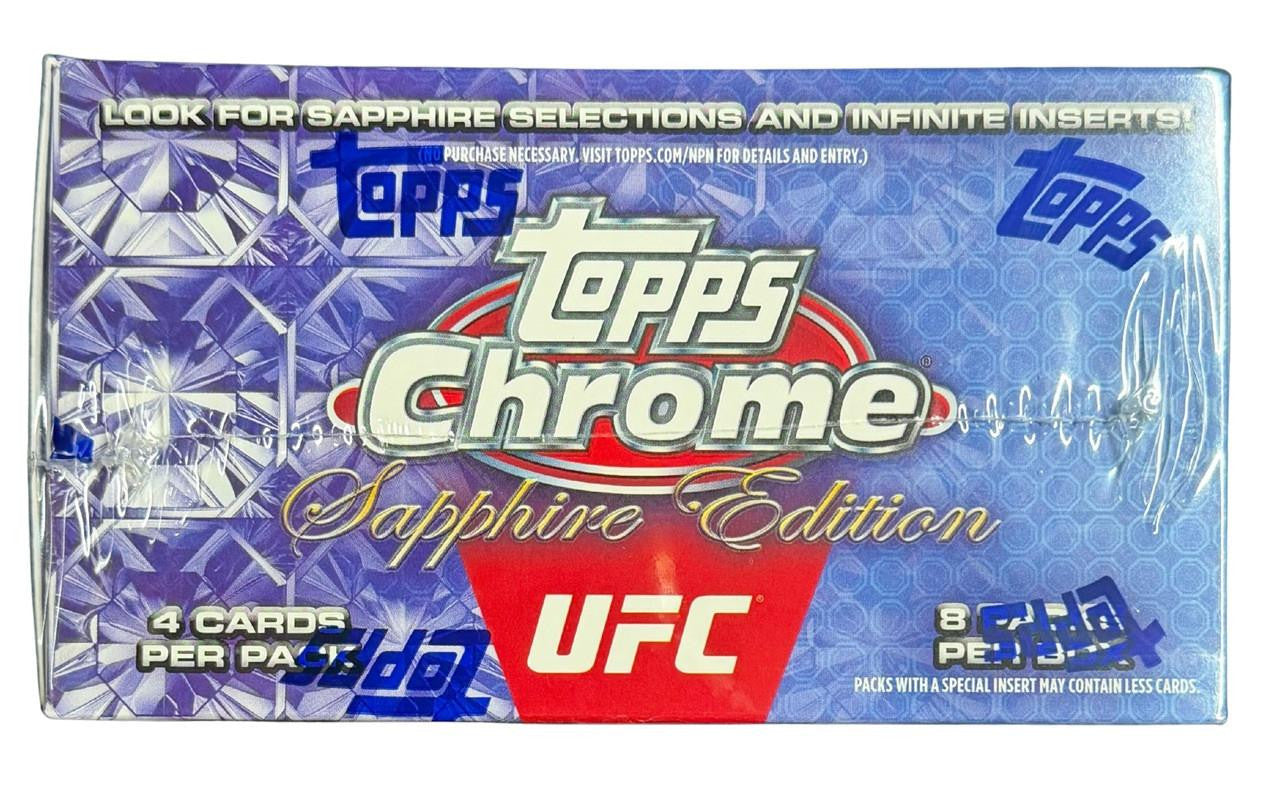 2026 Topps Chrome UFC Sapphire Edition Trading Cards LV