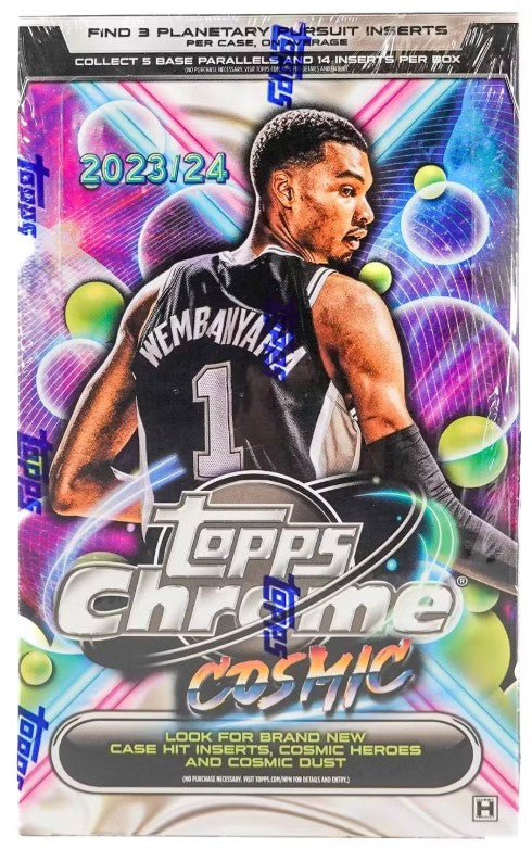 2023-24 Topps Cosmic Chrome Basketball Hobby Trading Cards LV