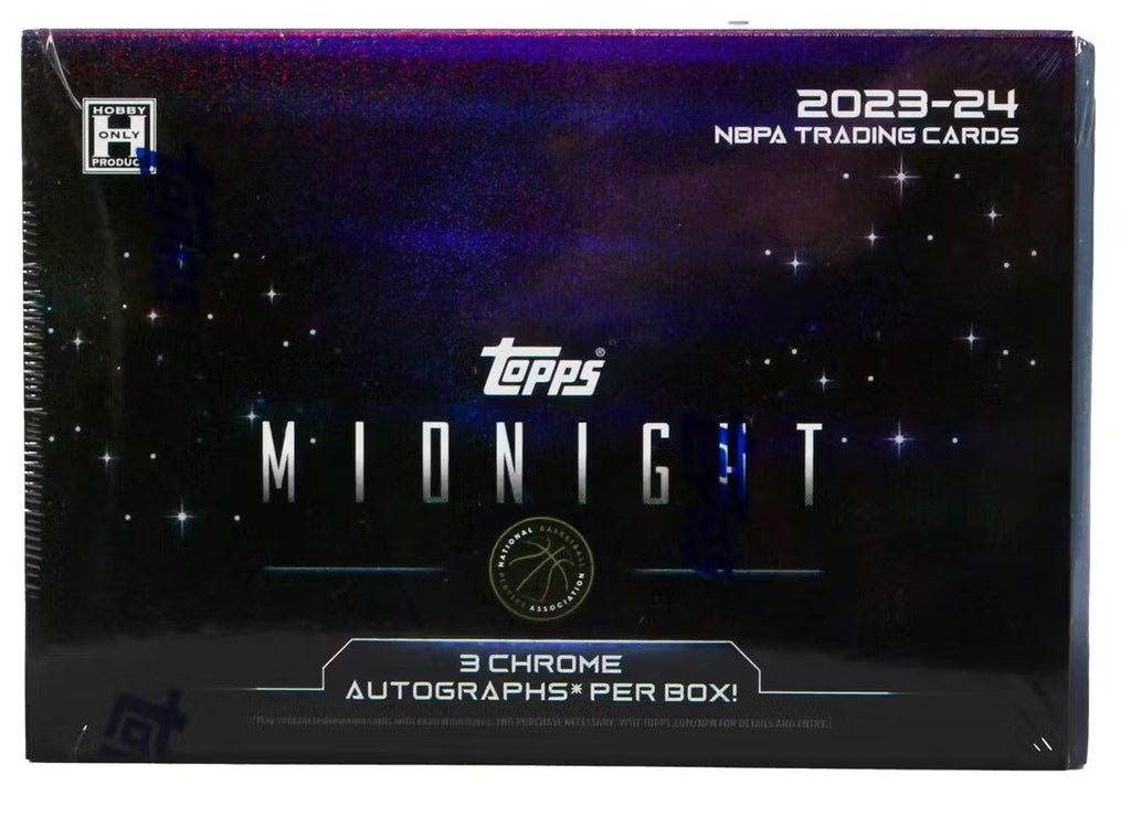 2023-24 Topps Midnight Basketball Hobby Trading Cards LV