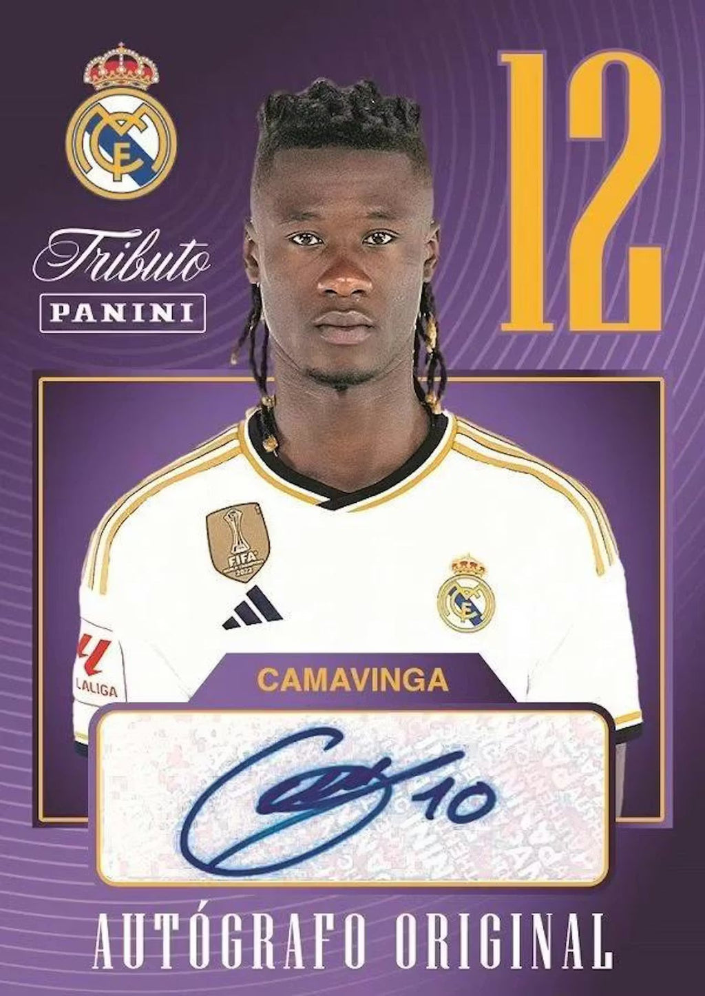 2023-24 Panini Real Madrid Tribute Three-Time Champion Soccer Hobby Trading Cards LV