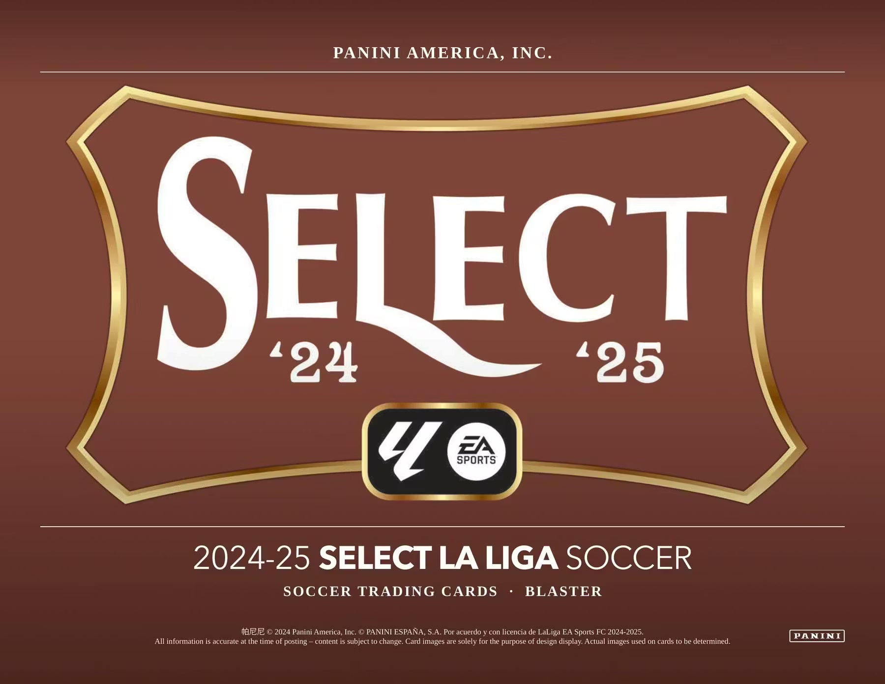 2024-25 Panini Select Soccer La Liga Blaster Trading Cards LV