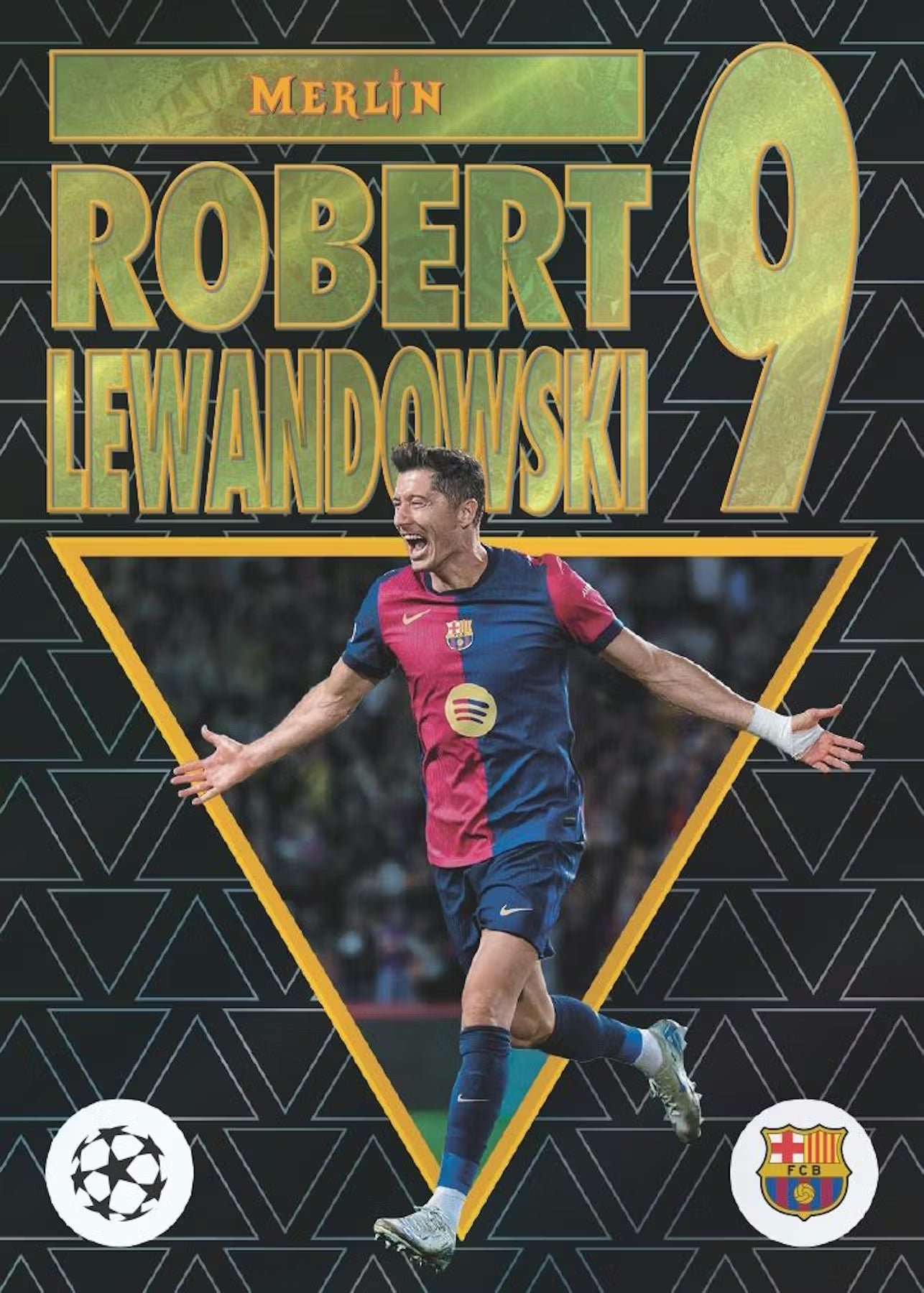 2024-25 Topps Chrome Merlin Soccer UEFA Club Competition Blaster Trading Cards LV