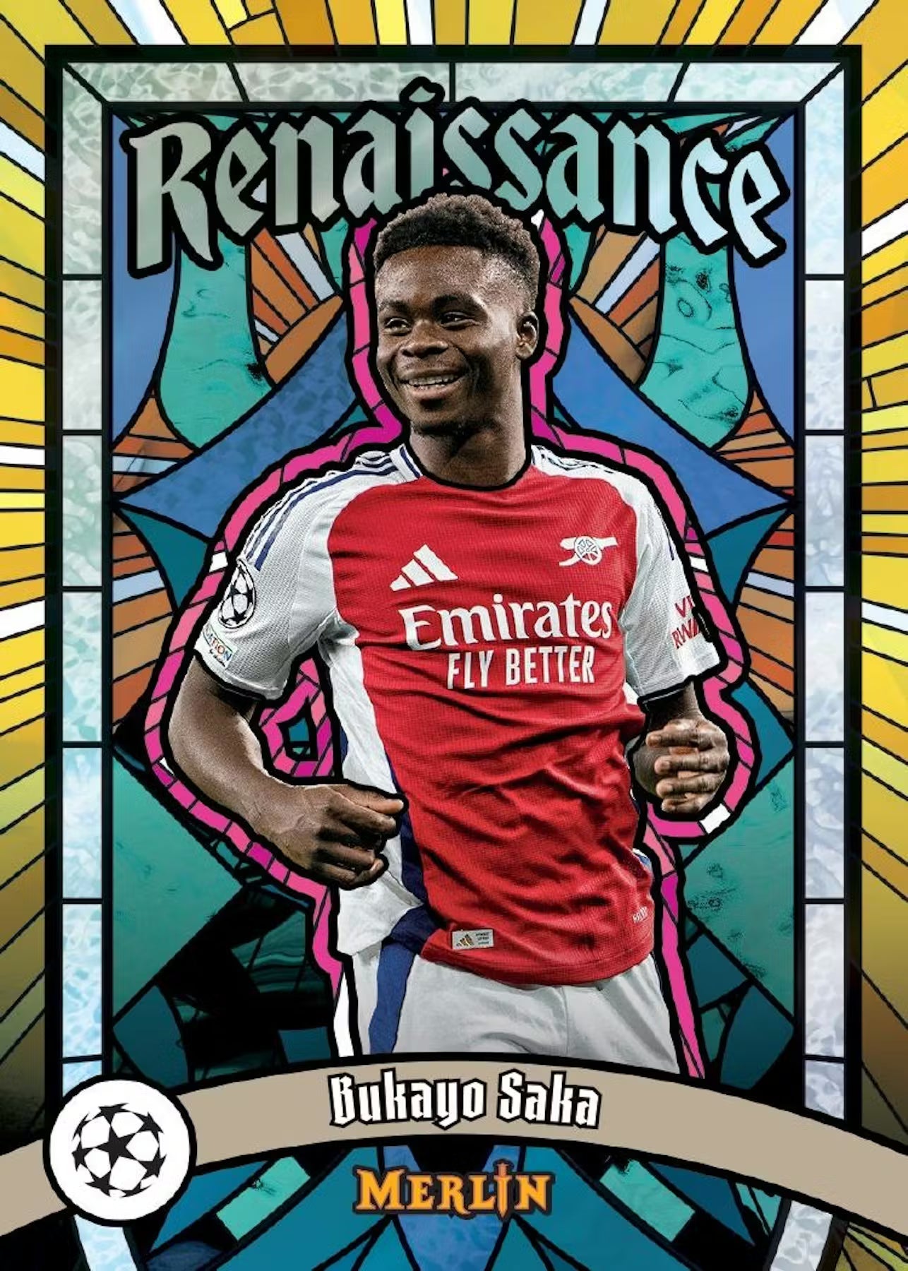 2024-25 Topps Chrome Merlin Soccer UEFA Club Competition Hobby Trading Cards LV
