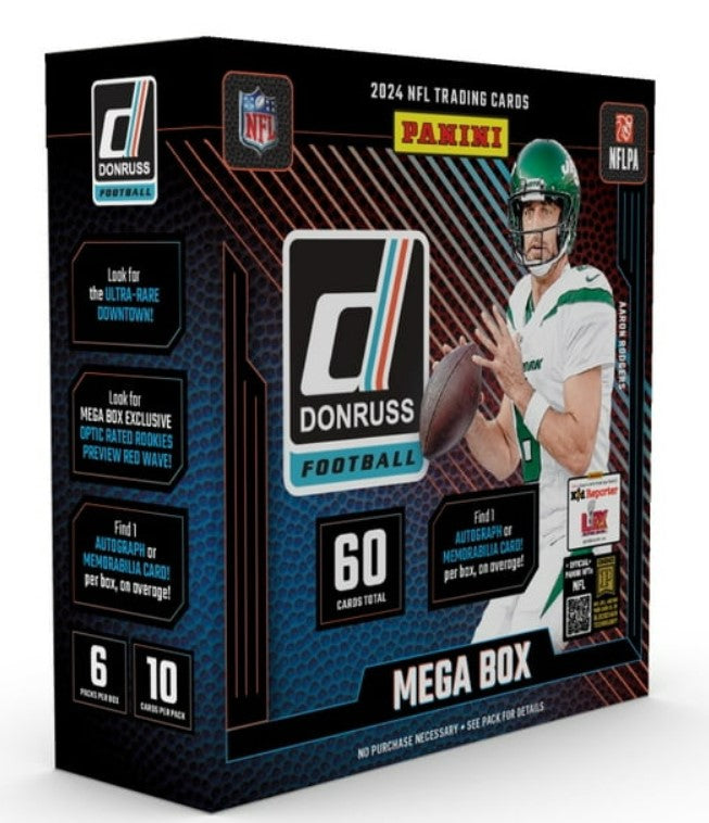 2024 Panini Donruss Football Mega Trading Cards LV