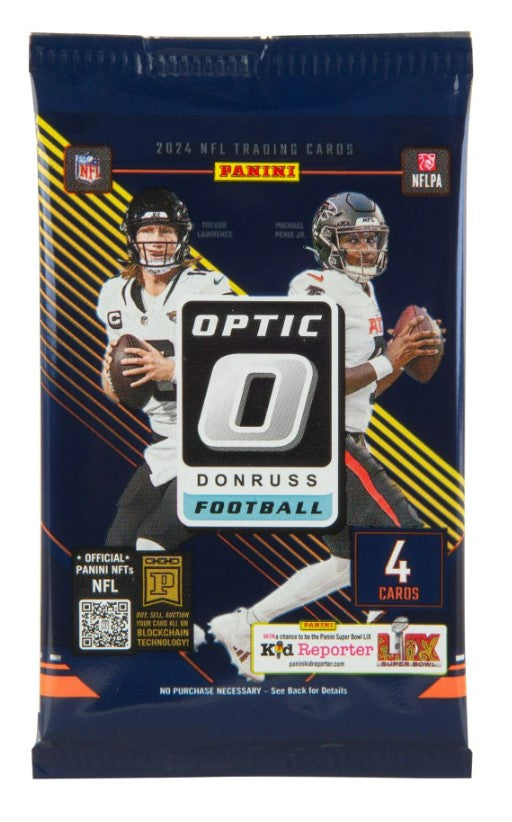 2024 Panini Donruss Optic Football Blaster Trading Cards LV