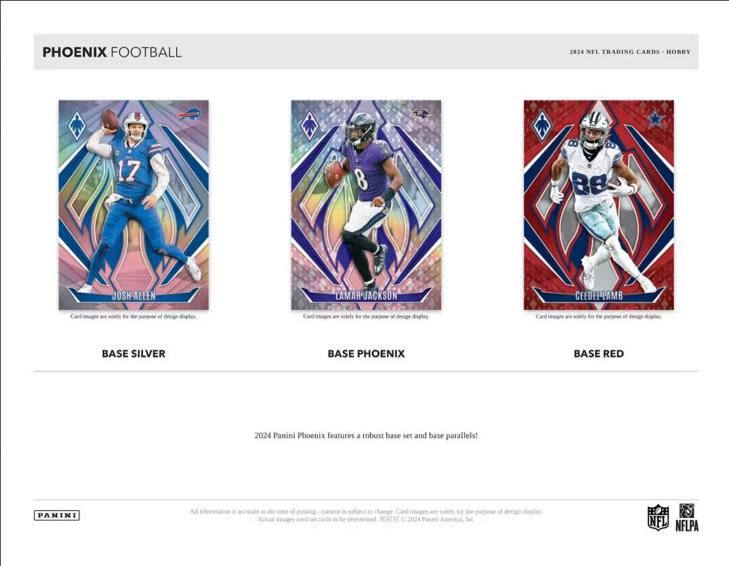 2024 Panini Phoenix Football Hobby Trading Cards LV