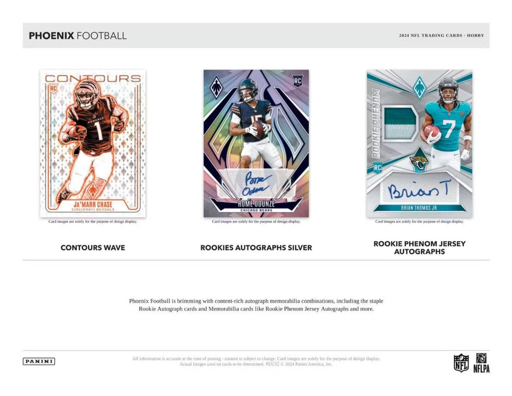 2024 Panini Phoenix Football Hobby Trading Cards LV