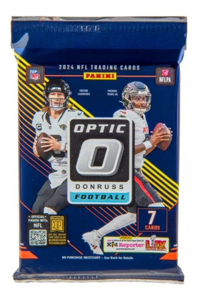 2024 Panini Donruss Optic Football Mega Trading Cards LV
