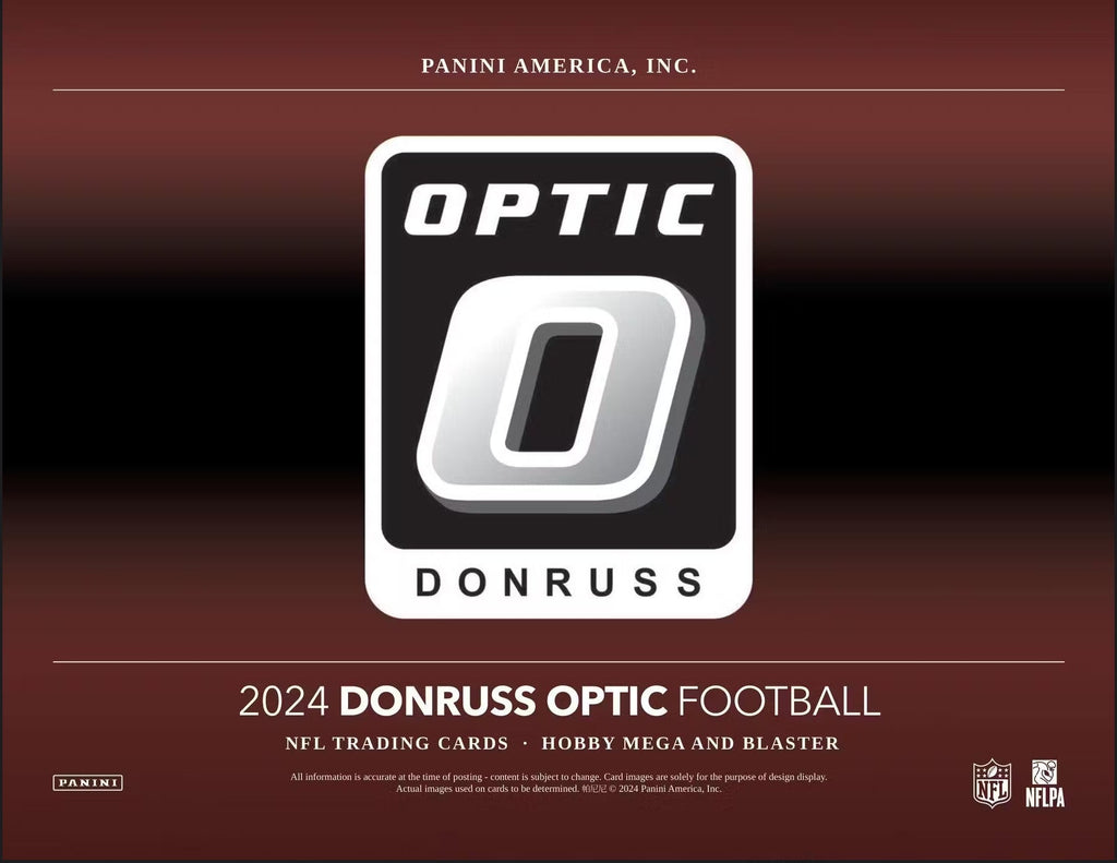 2024 Panini Donruss Optic Football Mega Trading Cards LV