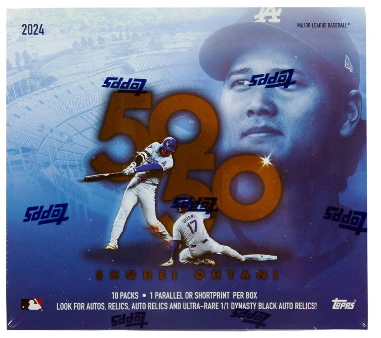 2024 Topps 50/50 Shohei Ohtani Baseball Trading Cards LV