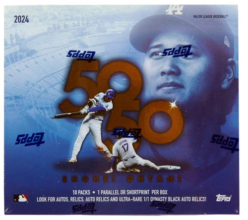 2024 Topps 50/50 Shohei Ohtani Baseball Trading Cards LV