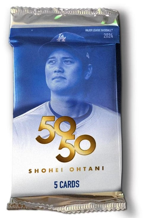 2024 Topps 50/50 Shohei Ohtani Baseball Trading Cards LV
