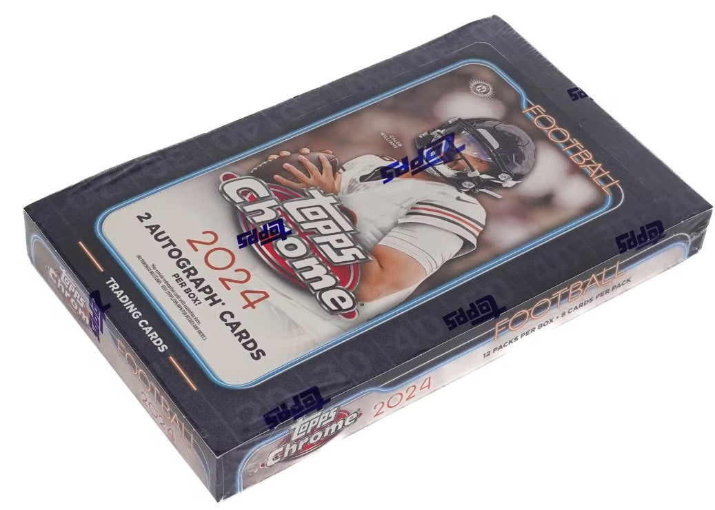 2024 Topps Chrome Football Hobby Trading Cards LV