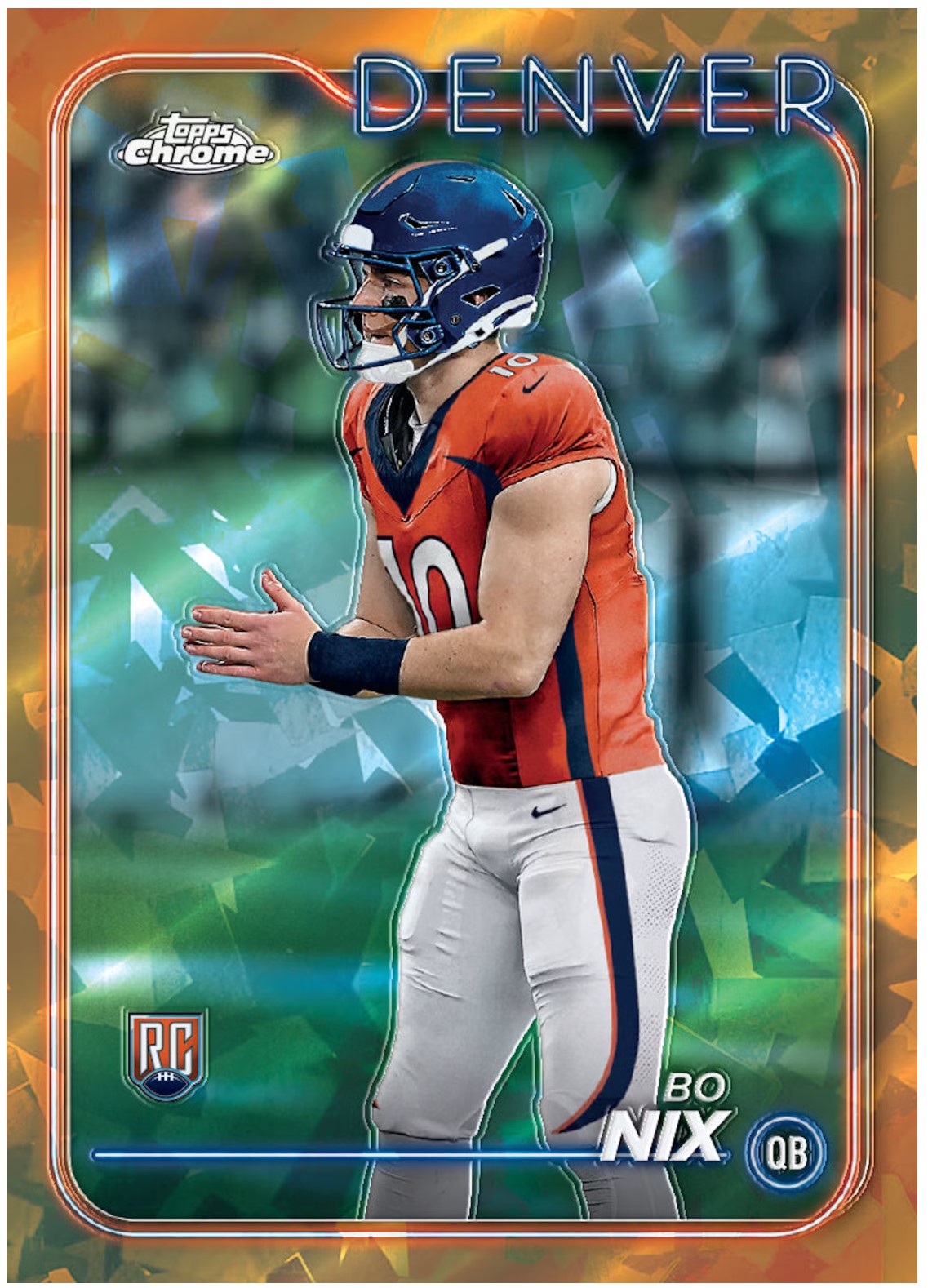 2024 Topps Chrome Sapphire Edition Football Trading Cards LV