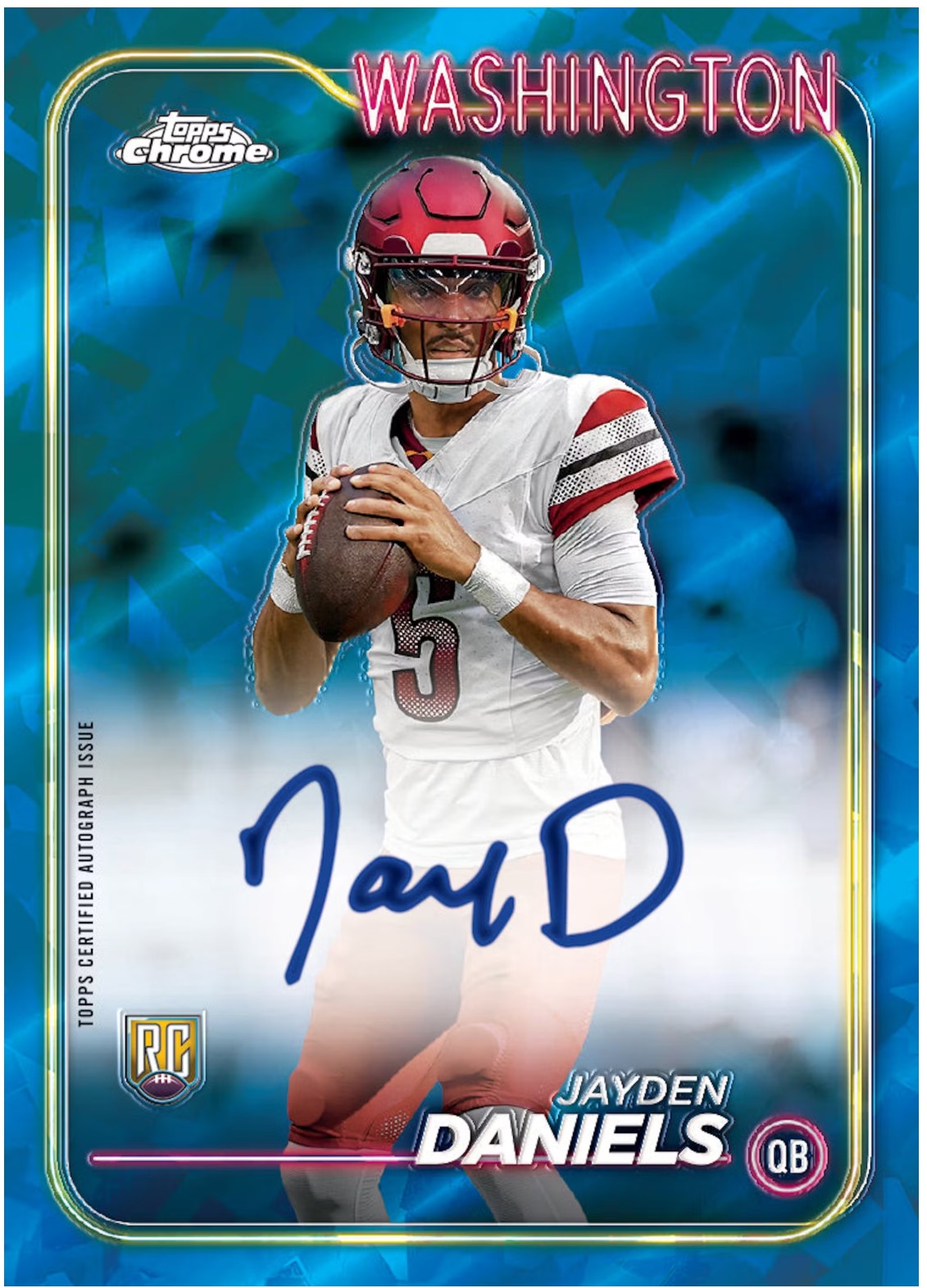 2024 Topps Chrome Sapphire Edition Football Trading Cards LV