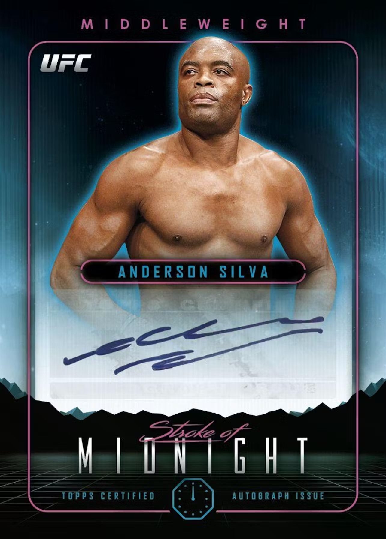 2024 Topps Midnight UFC Hobby Trading Cards LV