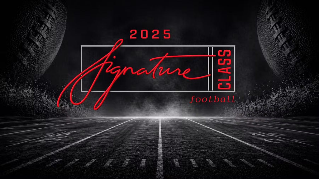 2025 Topps Signature Class Football Jumbo Trading Cards LV