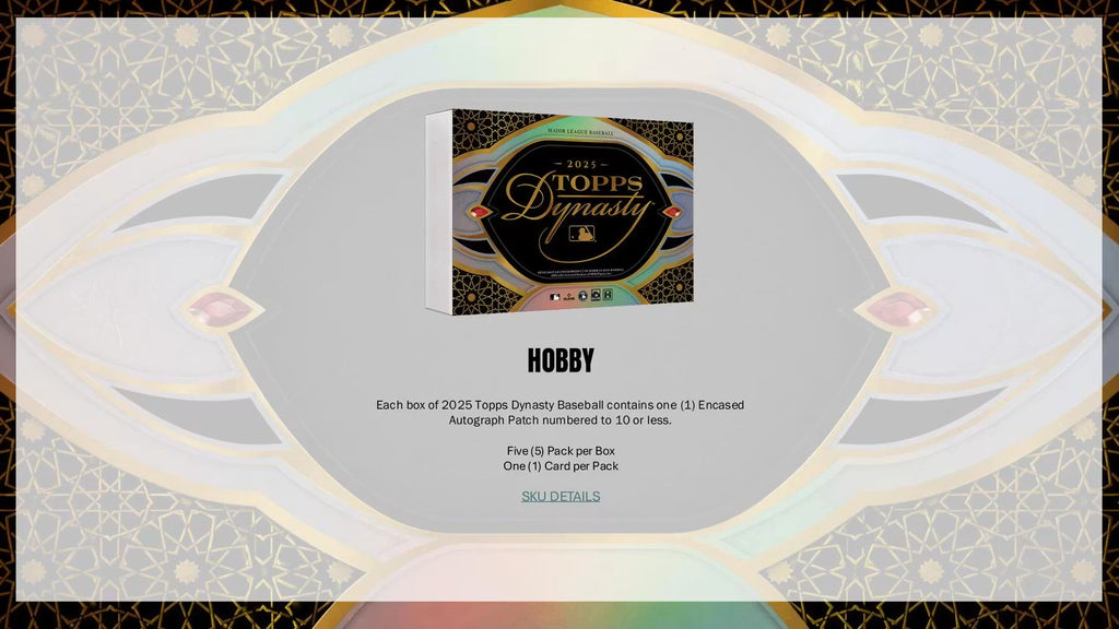 2025 Topps Dynasty Baseball Hobby Trading Cards LV