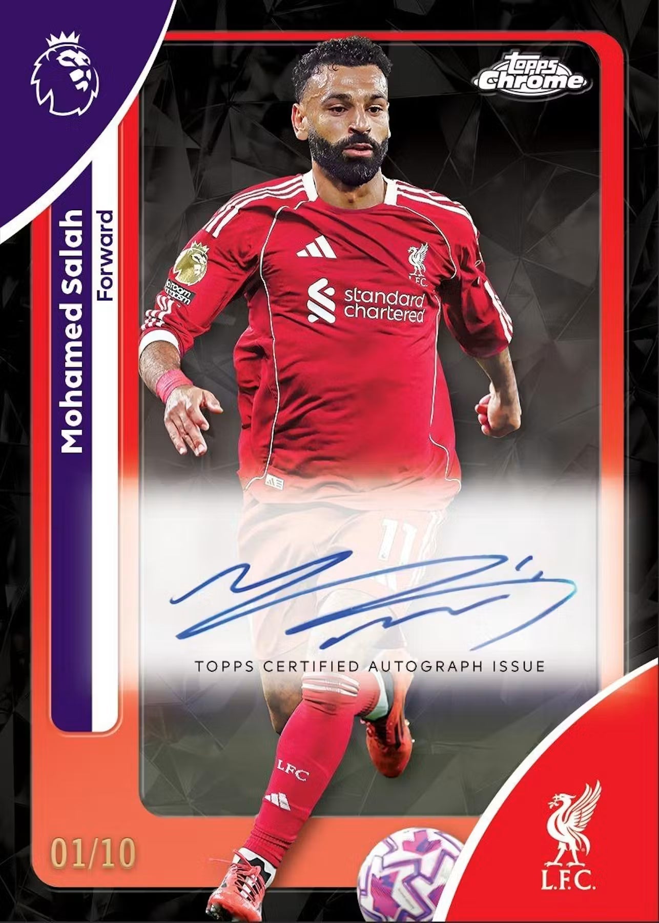 2025-26 Topps Chrome UEFA Club Competitions Soccer Sapphire Edition Trading Cards LV