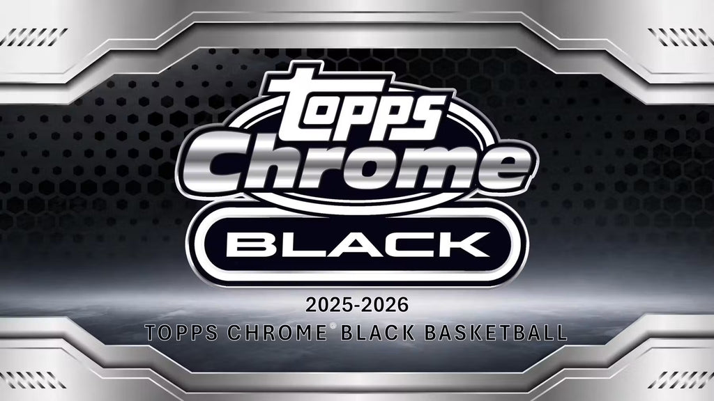 2025-26 Topps Chrome Black Basketball Hobby Trading Cards LV