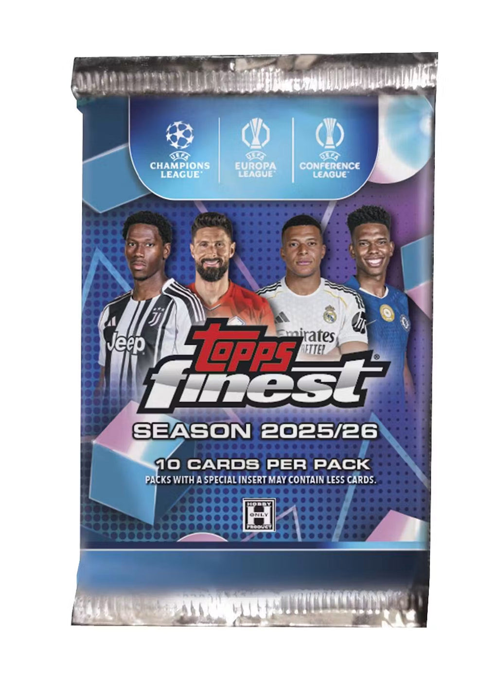 2025-26 Topps UEFA Club Competitions Finest Soccer Trading Cards LV