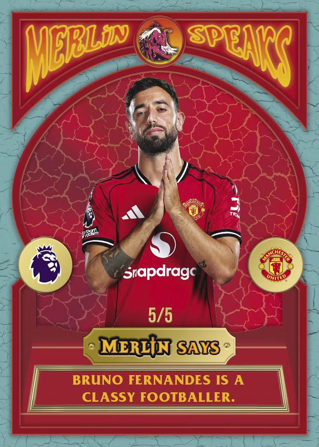 2025-26 Topps Merlin Premier League EPL Soccer Blaster Trading Cards LV
