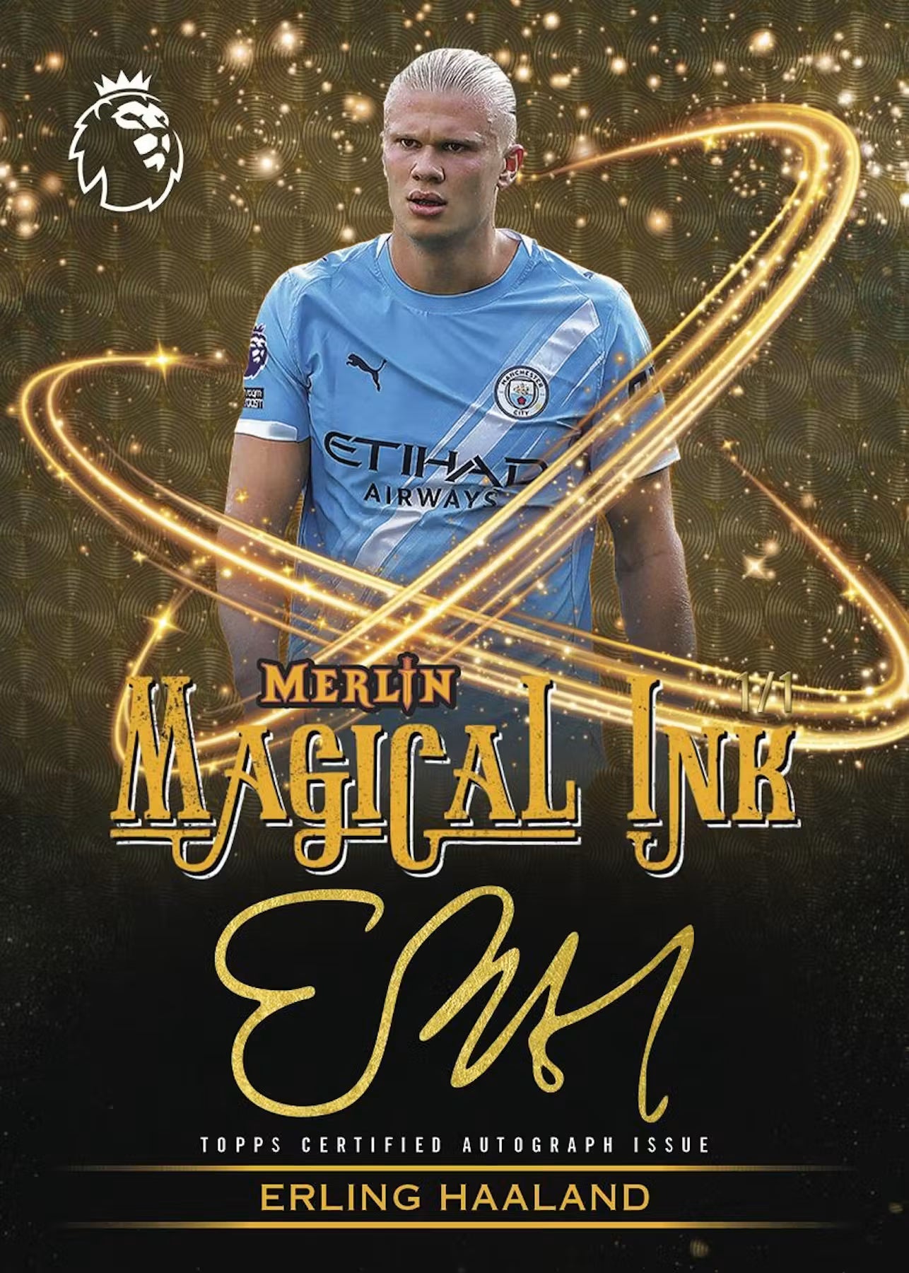 2025-26 Topps Merlin Premier League EPL Soccer Hobby Trading Cards LV