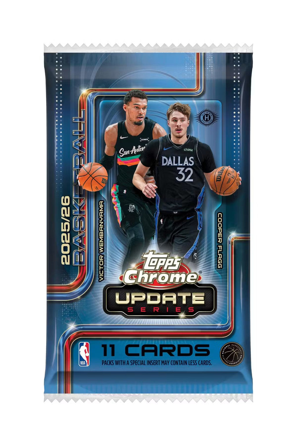 2025-26 Topps Chrome Update Series Basketball Jumbo Trading Cards LV