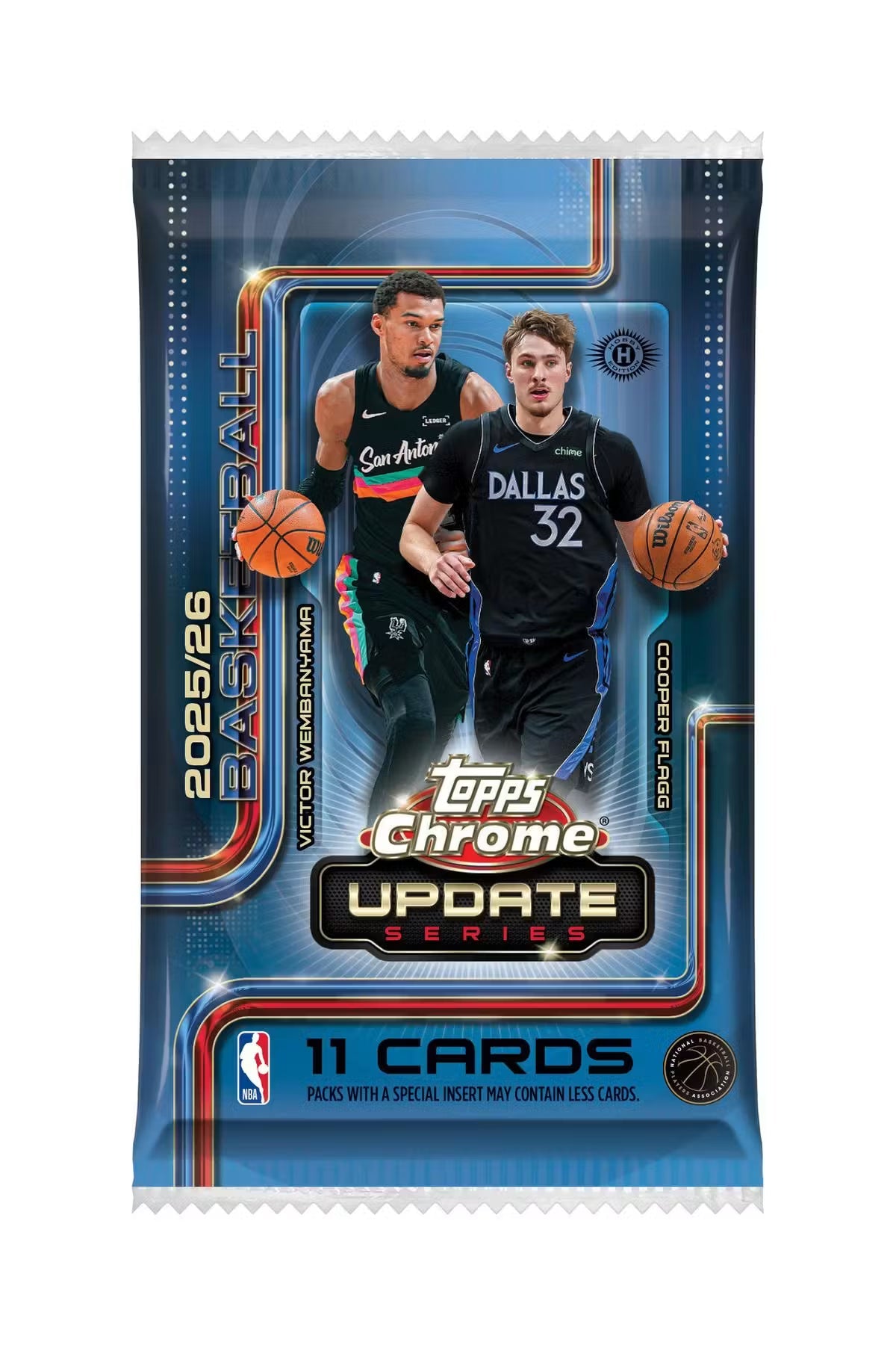 2025-26 Topps Chrome Update Series Basketball Jumbo Trading Cards LV