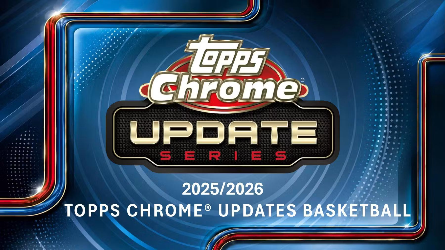 2025-26 Topps Chrome Update Series Basketball Hobby Trading Cards LV
