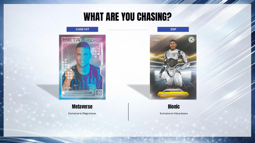 2025-26 Topps Chrome UEFA Club Competitions Soccer Mega Trading Cards LV