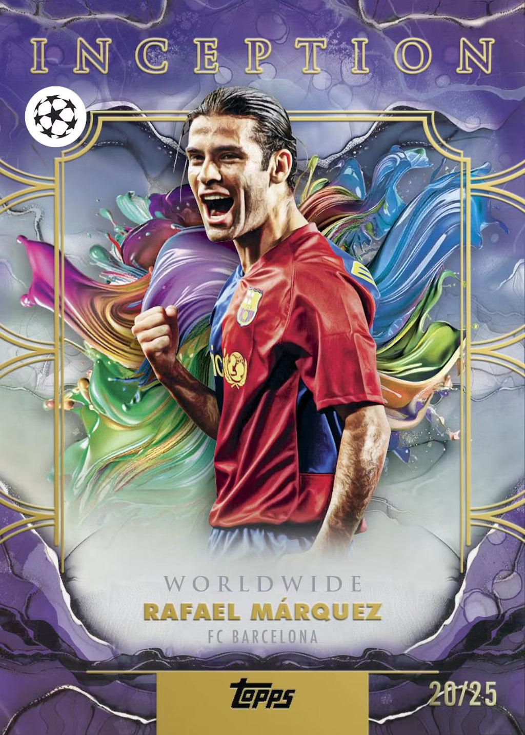 2025-26 Topps Inception UEFA Club Competitions Soccer Hobby Trading Cards LV
