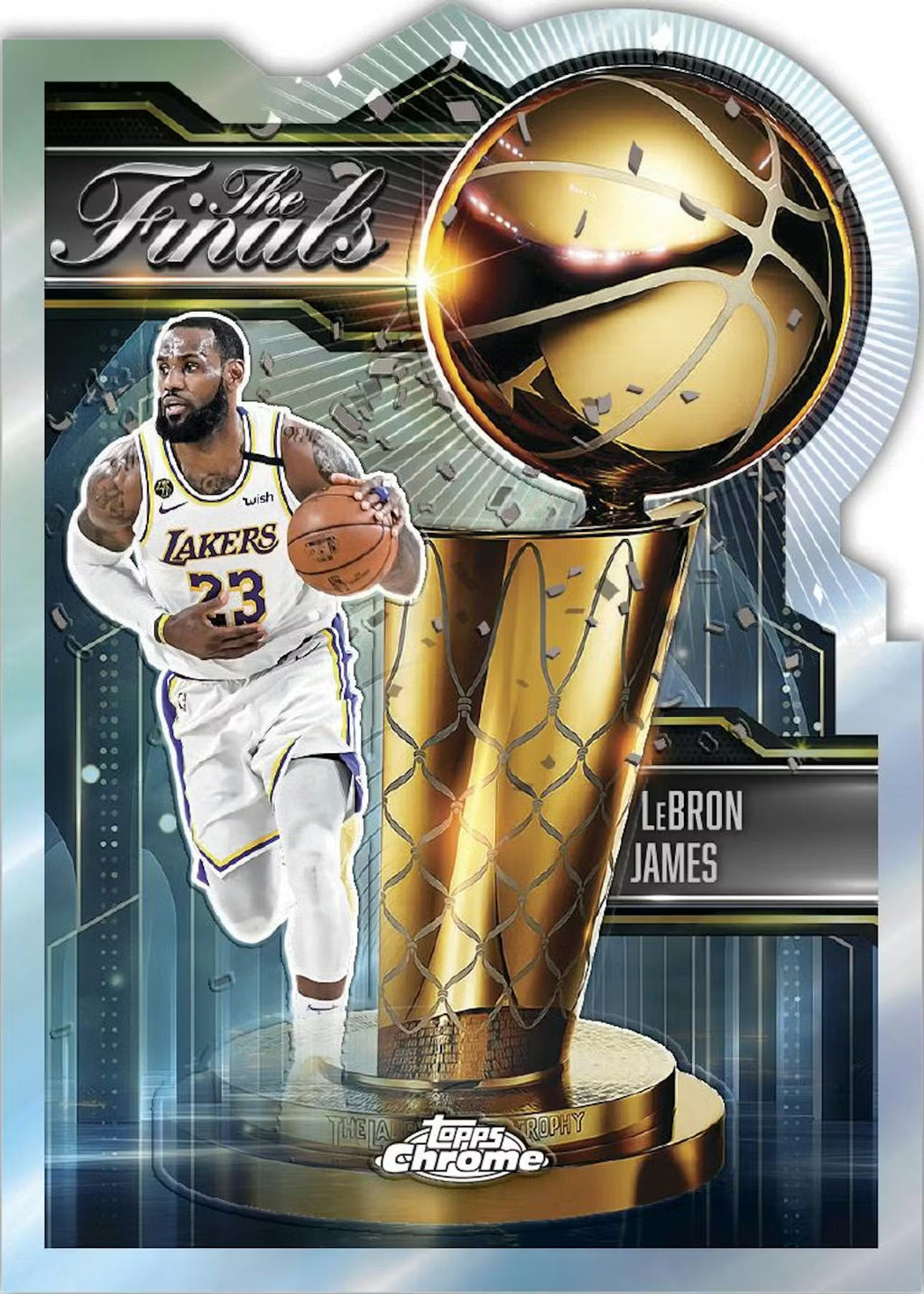 2025-26 Topps Chrome Basketball Blaster Trading Cards LV