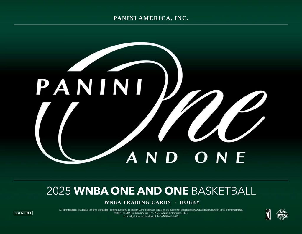 2025 Panini One and One WNBA Basketball Hobby Trading Cards LV