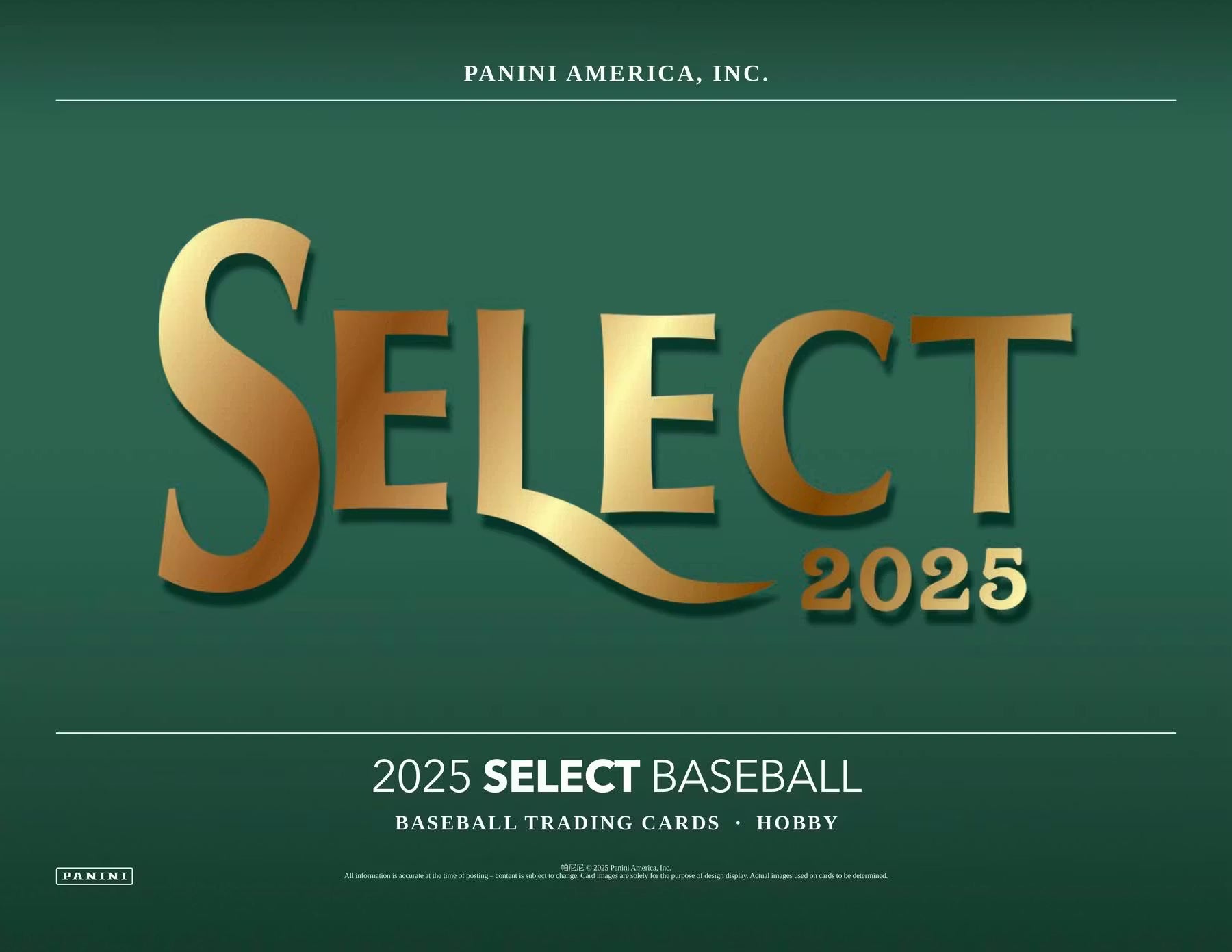 2025 Panini Select Baseball FOTL Trading Cards LV